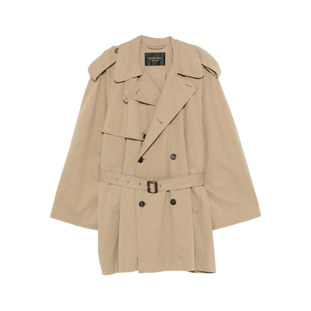 Balenciaga Neutrals Coats - Trench & Raincoats Women BALENCIAGA