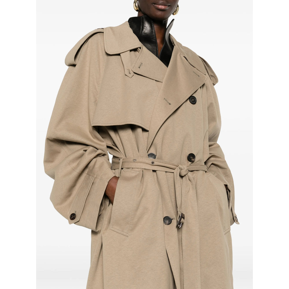 Balenciaga Neutrals Coats - Trench & Raincoats Women BALENCIAGA