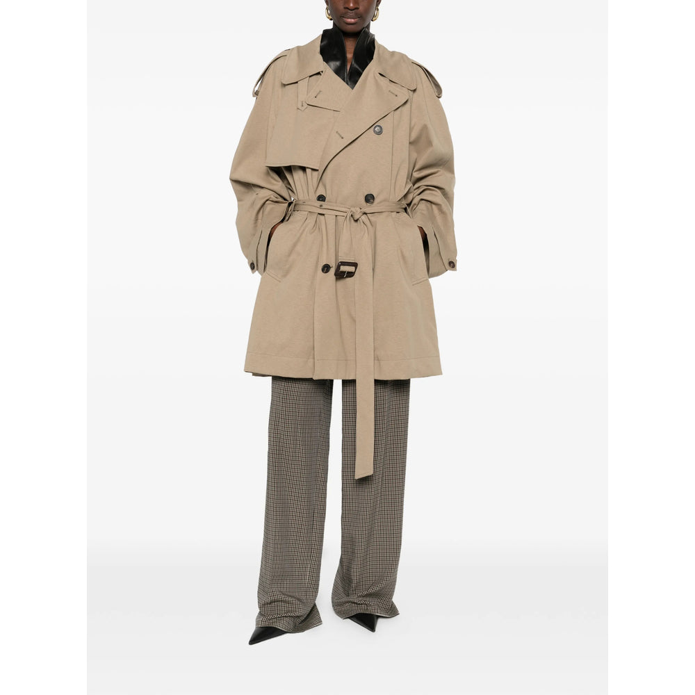 Balenciaga Neutrals Coats - Trench & Raincoats Women BALENCIAGA