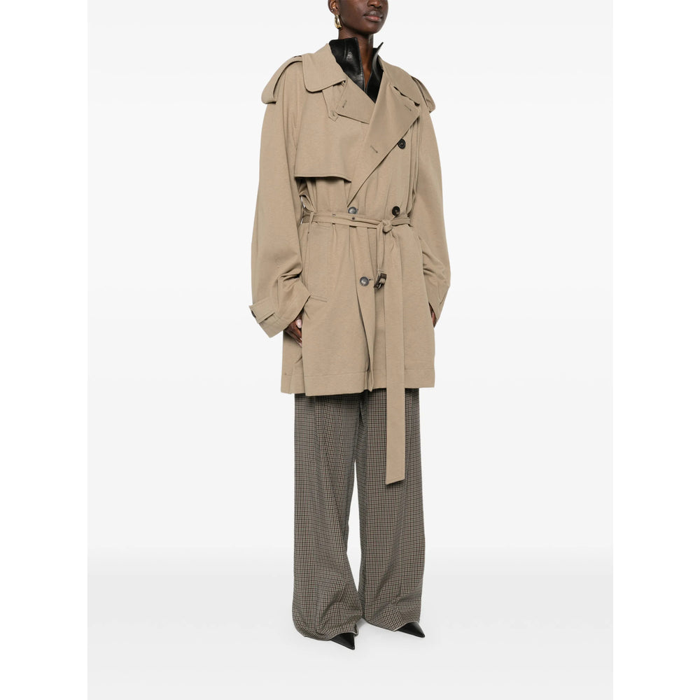 Balenciaga Neutrals Coats - Trench & Raincoats Women BALENCIAGA