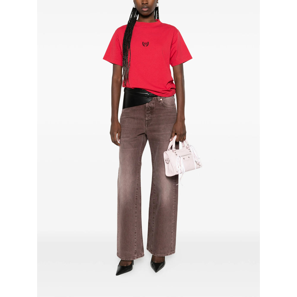 Balenciaga Red Tops - T-Shirts & Jerseys Women BALENCIAGA