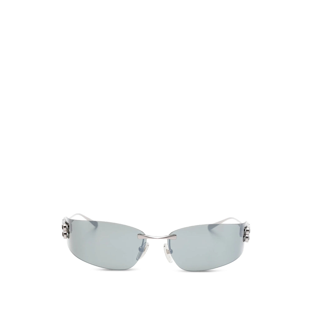 Balenciaga Silver Sunglasses Women BALENCIAGA