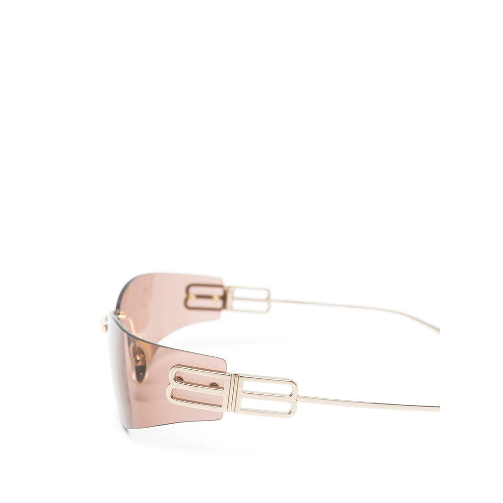 Balenciaga Gold Sunglasses Women BALENCIAGA