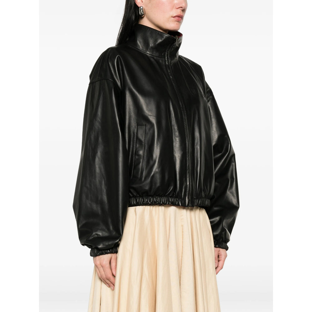 Balenciaga Black Jackets - Leather Jackets Women BALENCIAGA