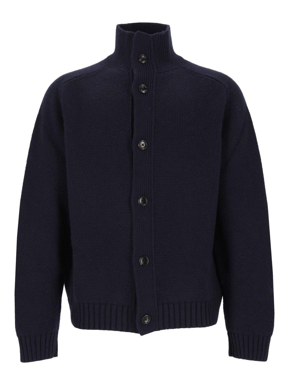 Tom Ford Men Coarsehair Cashmere Full Button Cardigan TOM FORD