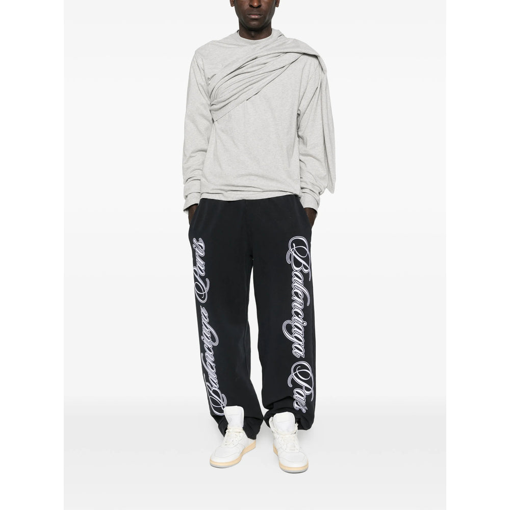 Balenciaga Black Trousers - Track Pants Men BALENCIAGA
