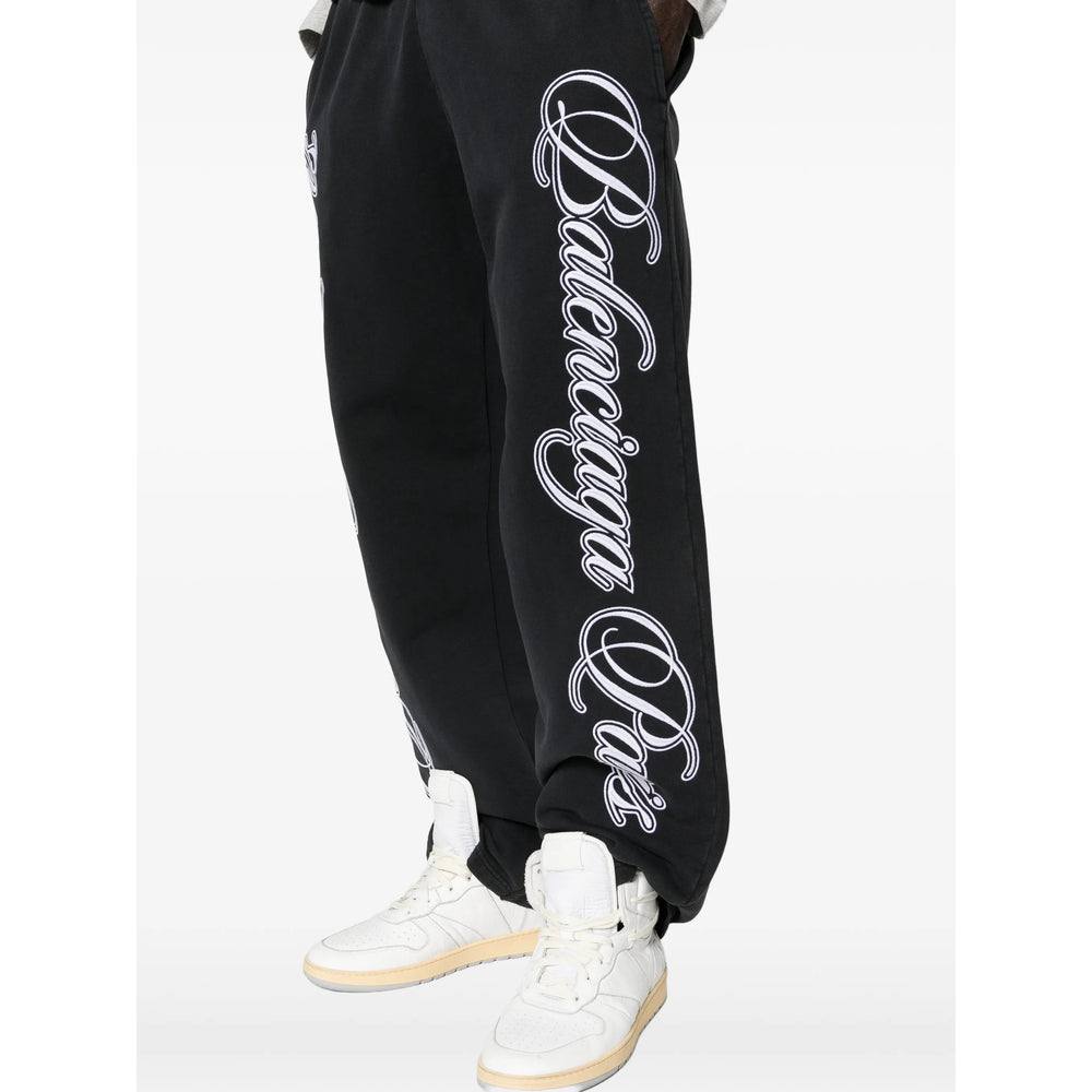 Balenciaga Black Trousers - Track Pants Men BALENCIAGA