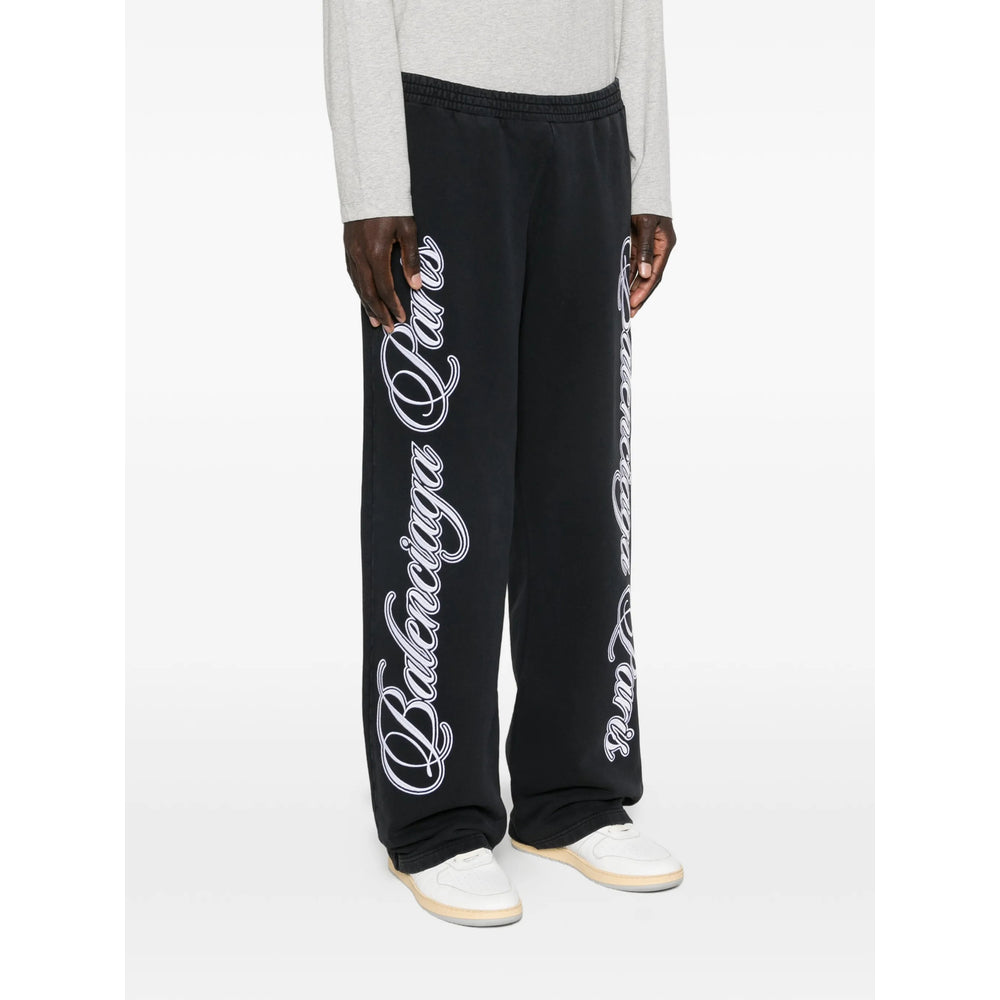 Balenciaga Black Trousers - Track Pants Men BALENCIAGA
