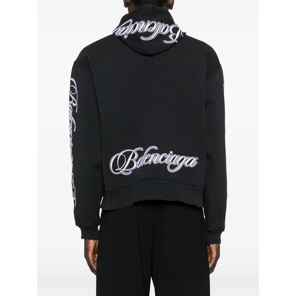 Balenciaga Black Sweaters & Knitwear - Hoodies Men BALENCIAGA