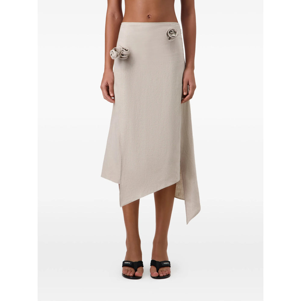 Coperni Neutrals Skirts - Asymmetric & Draped Skirts Women COPERNI