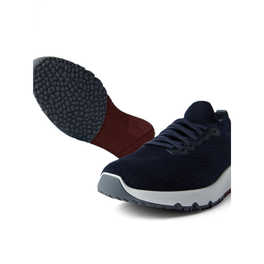 Brunello Cucinelli Blue Trainers - Low-Tops Men BRUNELLO CUCINELLI
