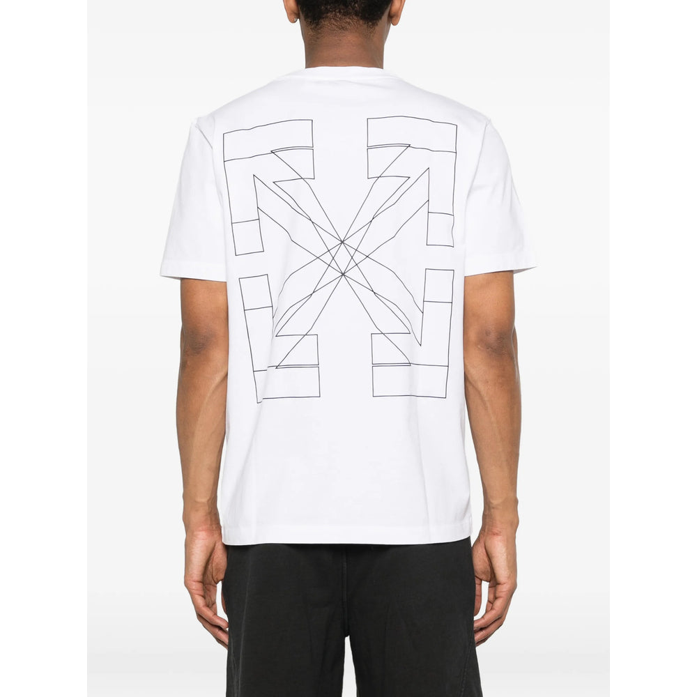 Off-White White T-Shirts & Vests - T-Shirts Men OFF-WHITE
