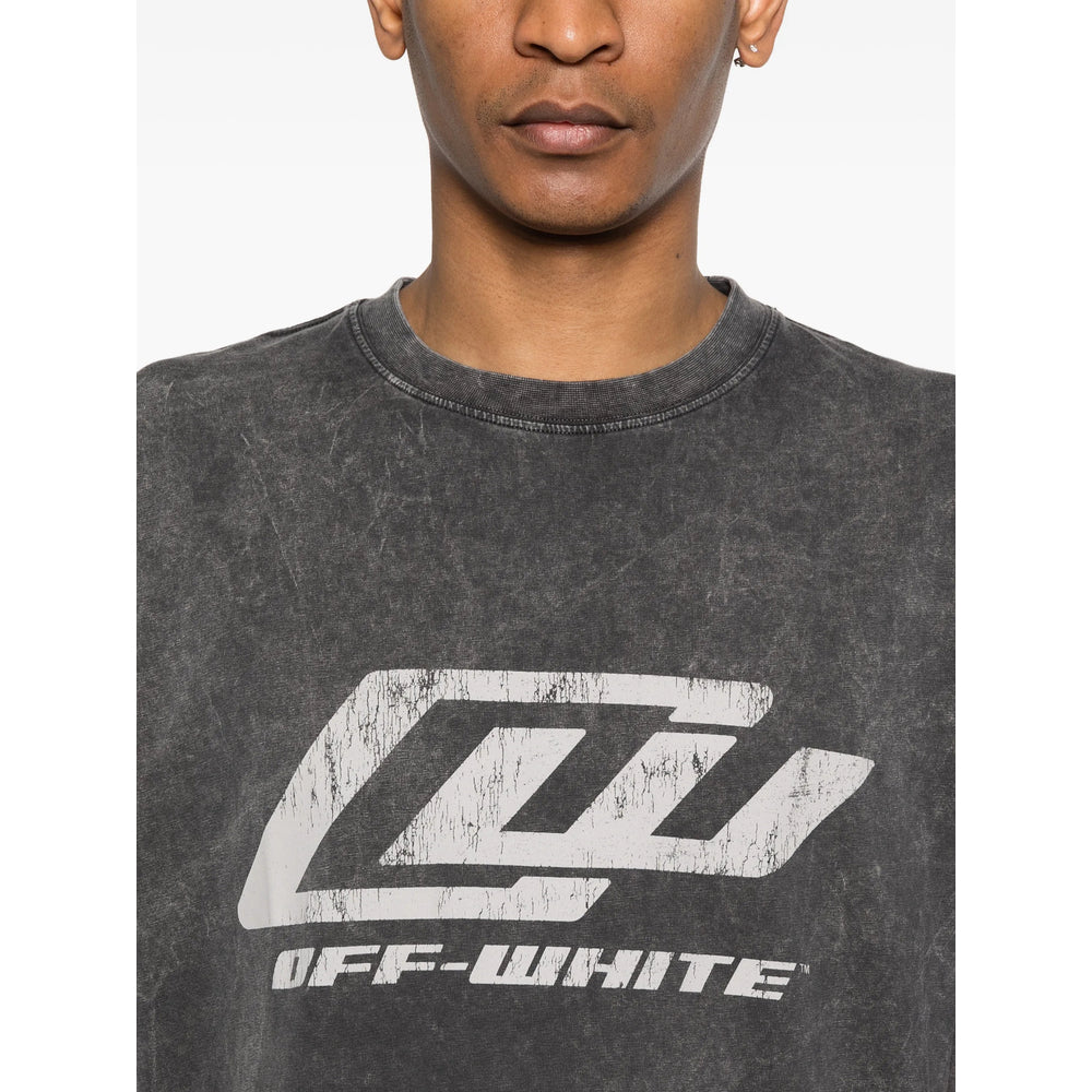 Off-White Black T-Shirts & Vests - T-Shirts Men OFF-WHITE