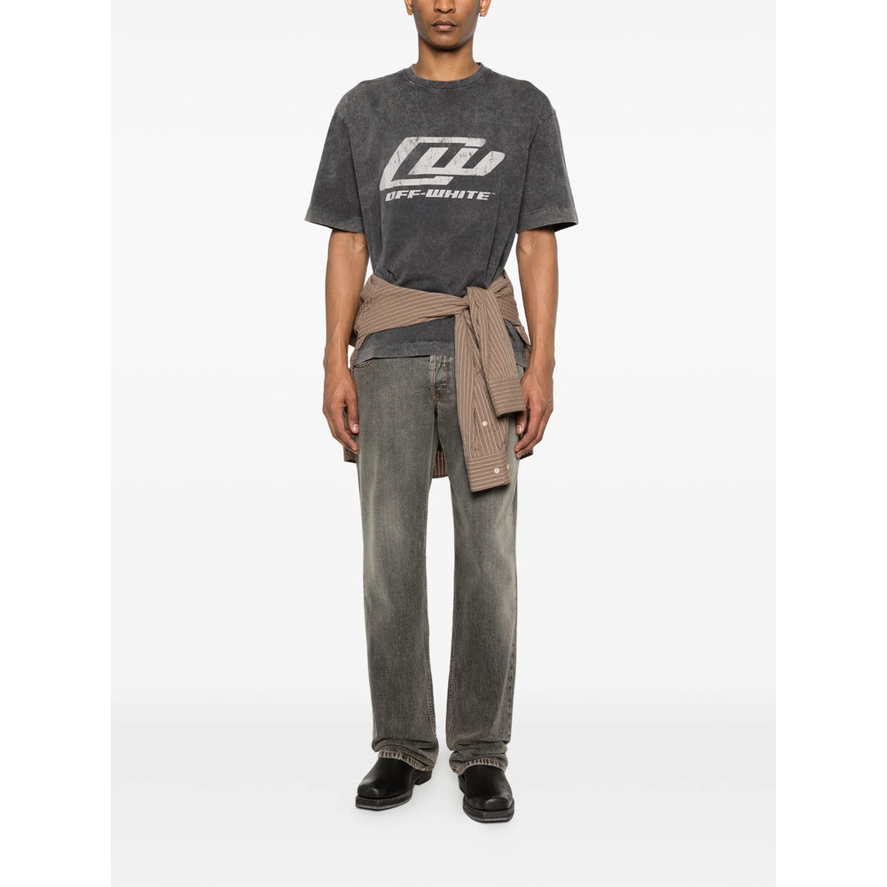 Off-White Black T-Shirts & Vests - T-Shirts Men OFF-WHITE