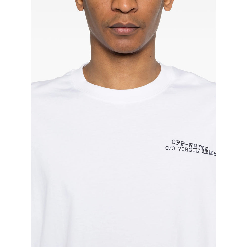 Off-White White T-Shirts & Vests - T-Shirts Men OFF-WHITE