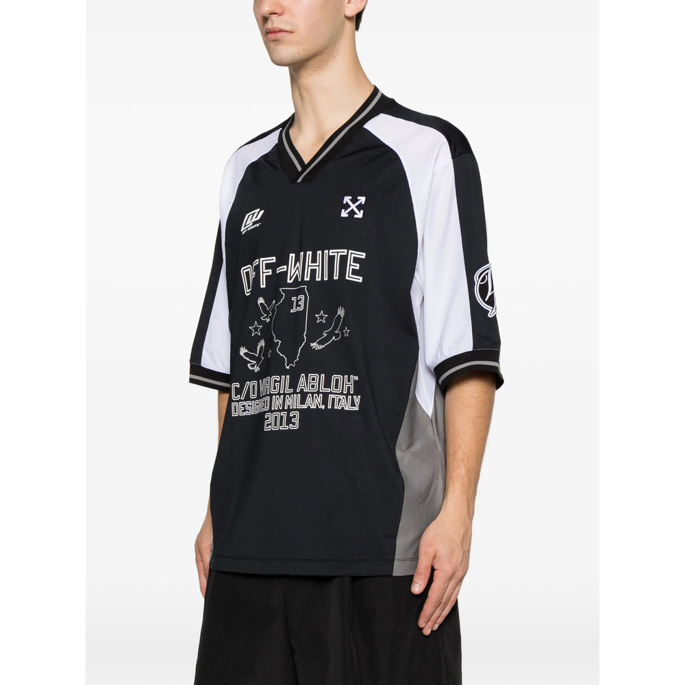 Off-White Black T-Shirts & Vests - T-Shirts Men OFF-WHITE