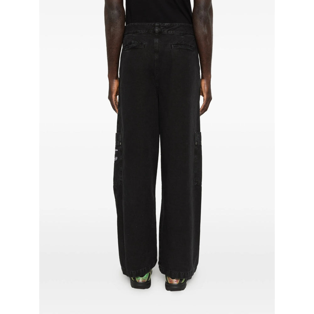 Off-White Black Trousers - Regular & Straight-Leg Trousers Men OFF-WHITE