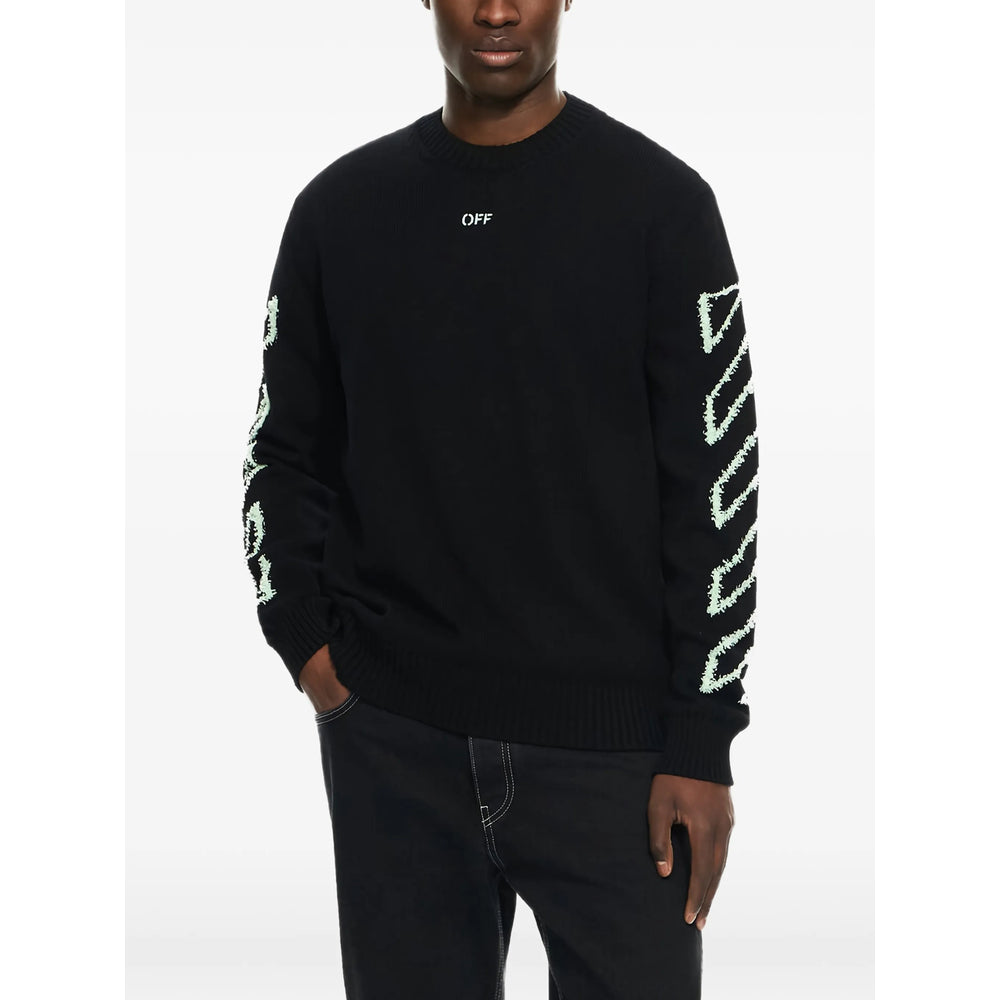 Off-White Black Sweaters & Knitwear - Jumpers Men OFF-WHITE