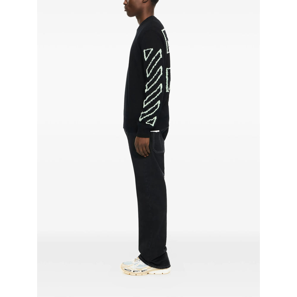 Off-White Black Sweaters & Knitwear - Jumpers Men OFF-WHITE