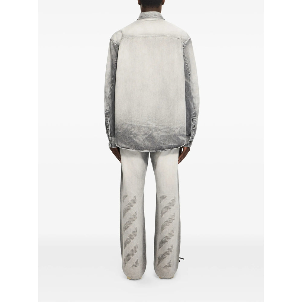 Off-White Grey Jackets - Shirt Jackets Men OFF-WHITE