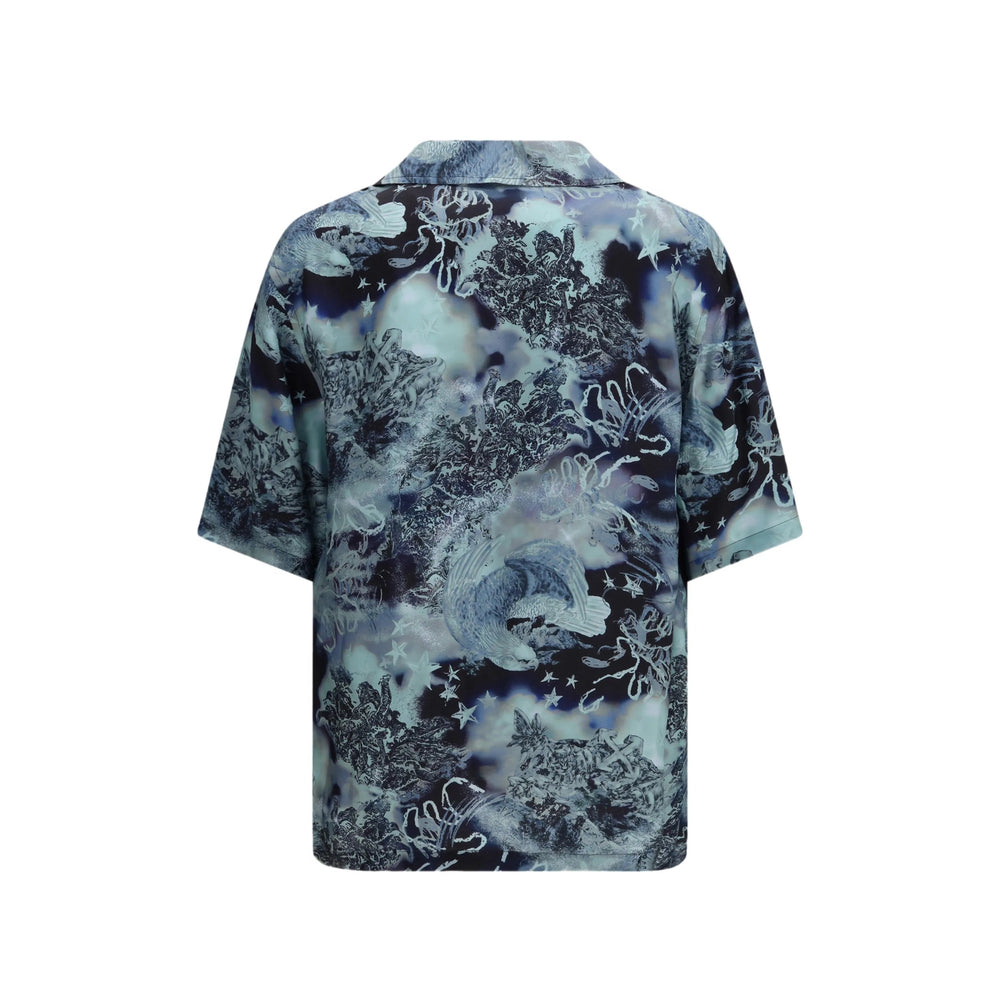 Off-White Blue Shirts Men OFF-WHITE