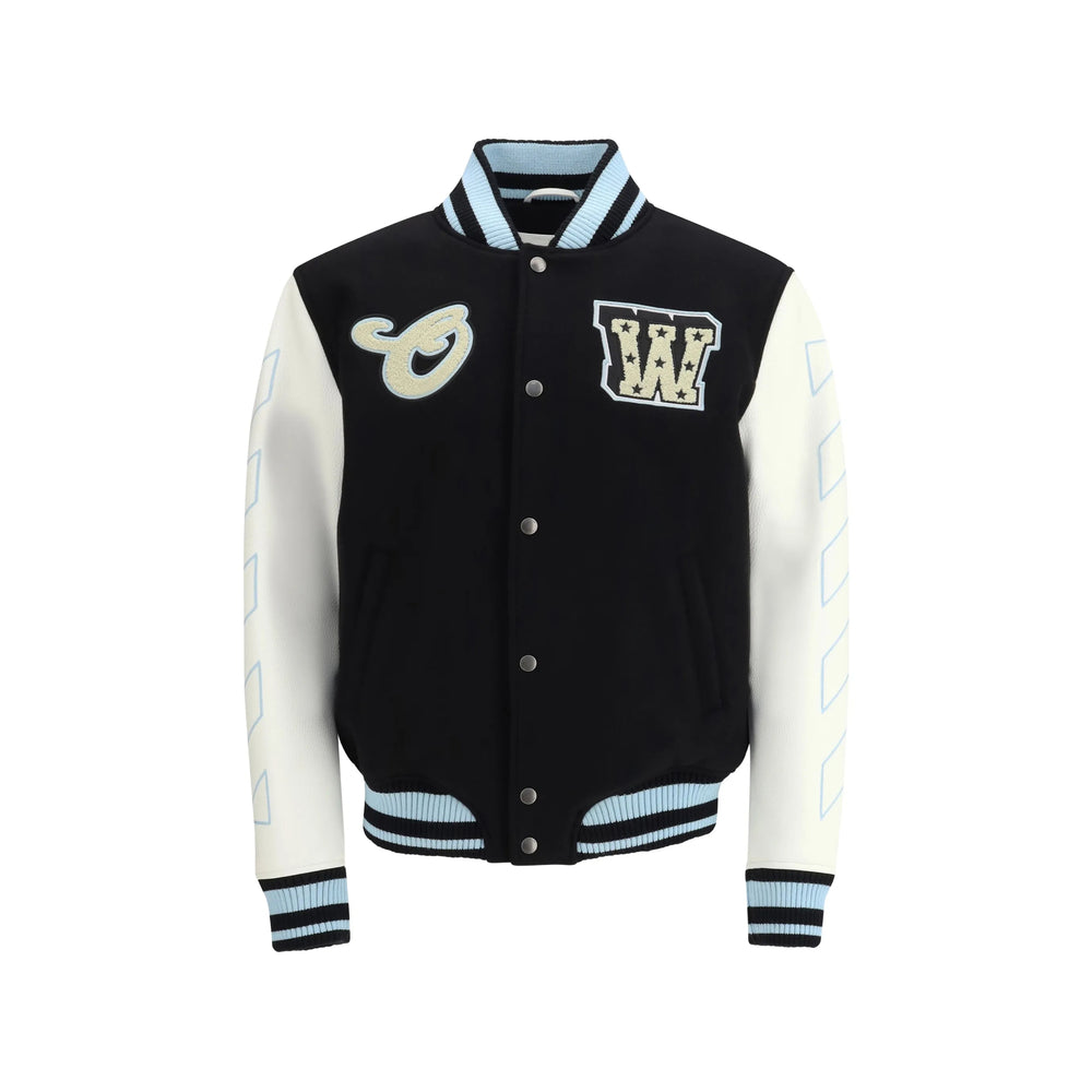 Off-White Black Jackets - Bomber Jackets Men OFF-WHITE
