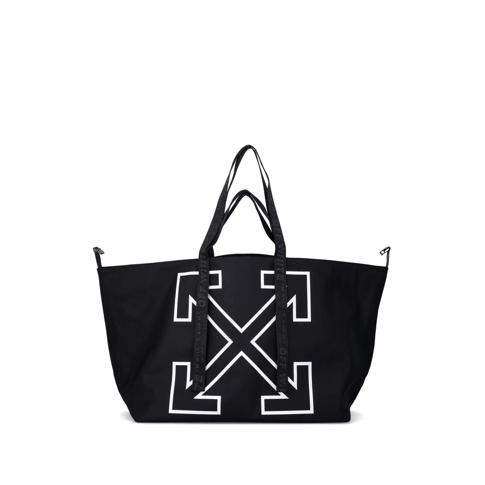Off-White Black Tote Bags Men OFF-WHITE
