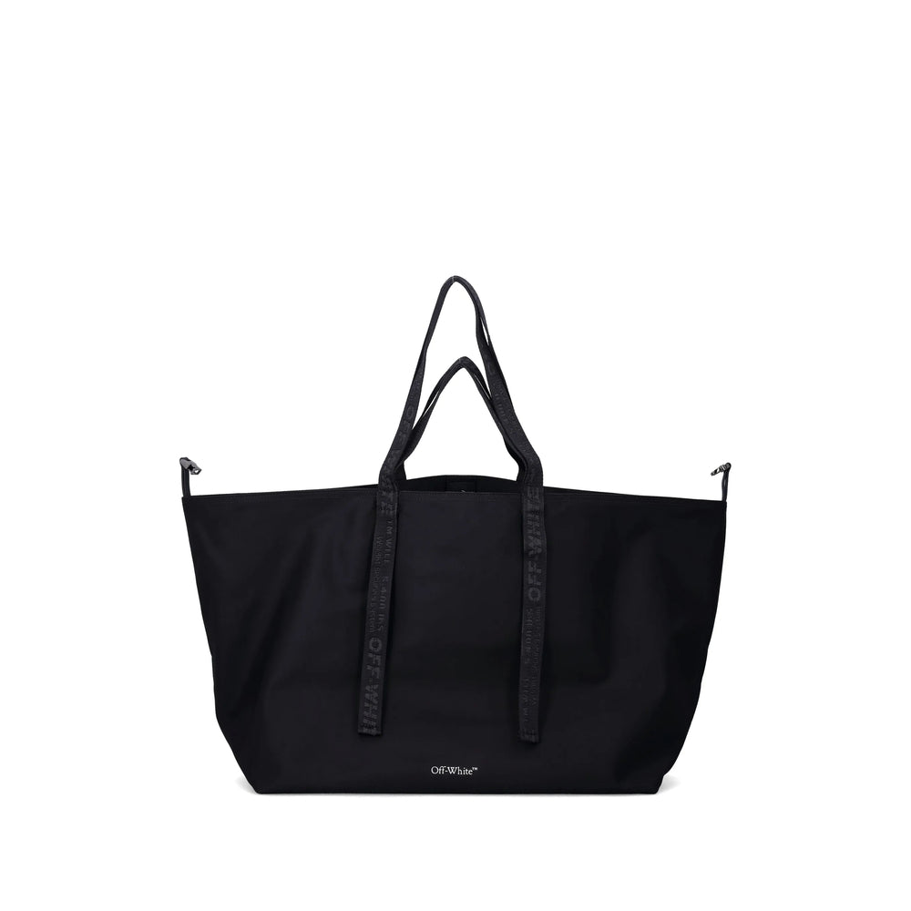 Off-White Black Tote Bags Men OFF-WHITE