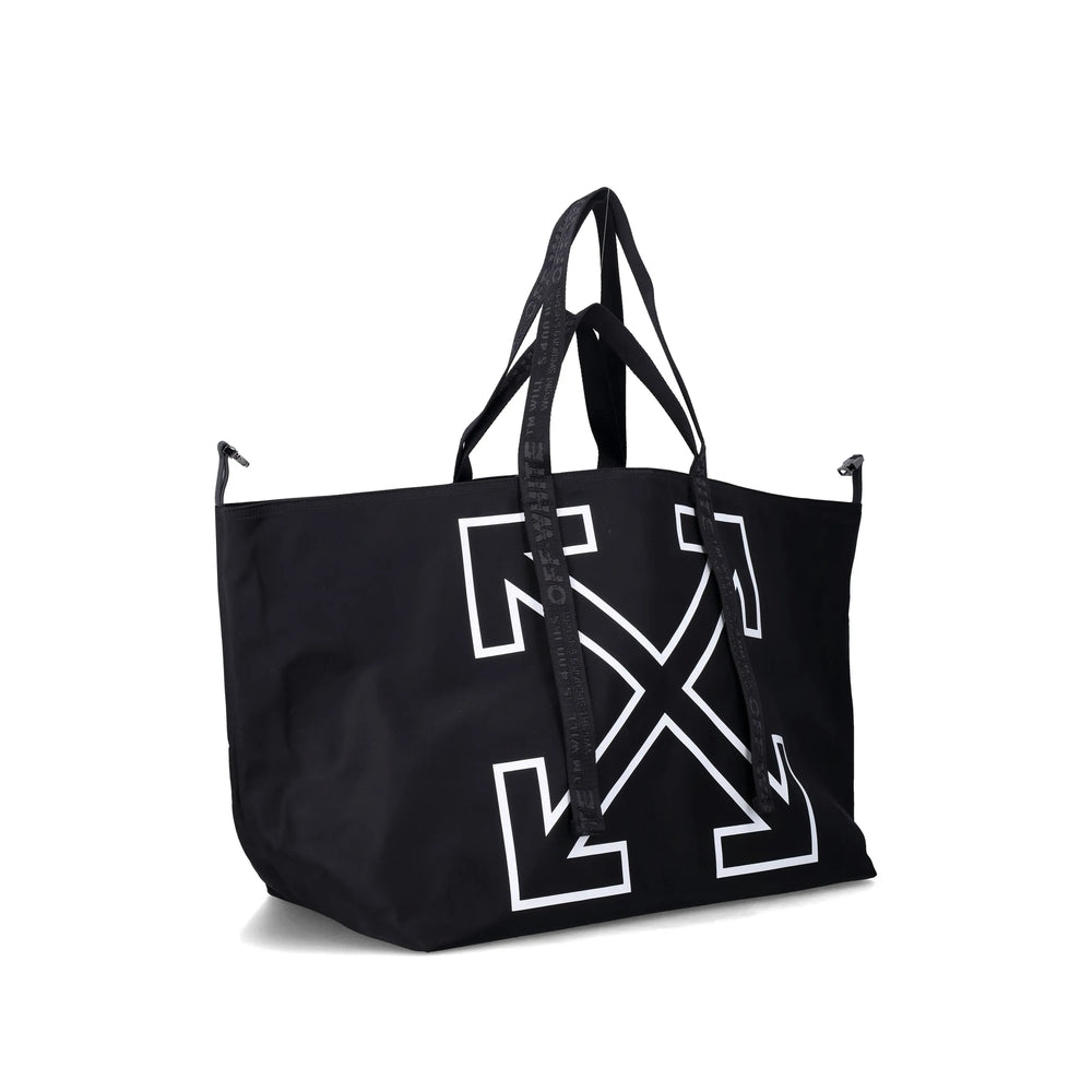 Off-White Black Tote Bags Men OFF-WHITE