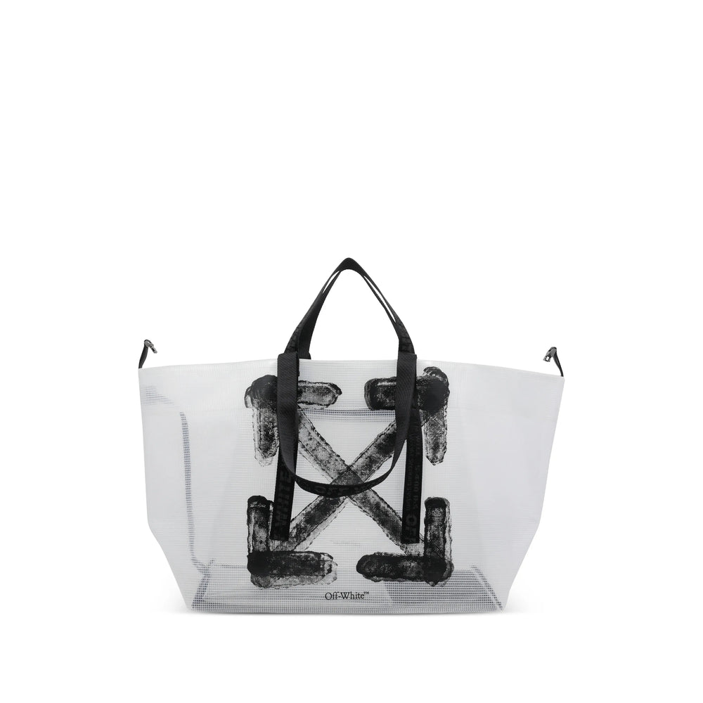 Off-White White Tote Bags Men OFF-WHITE