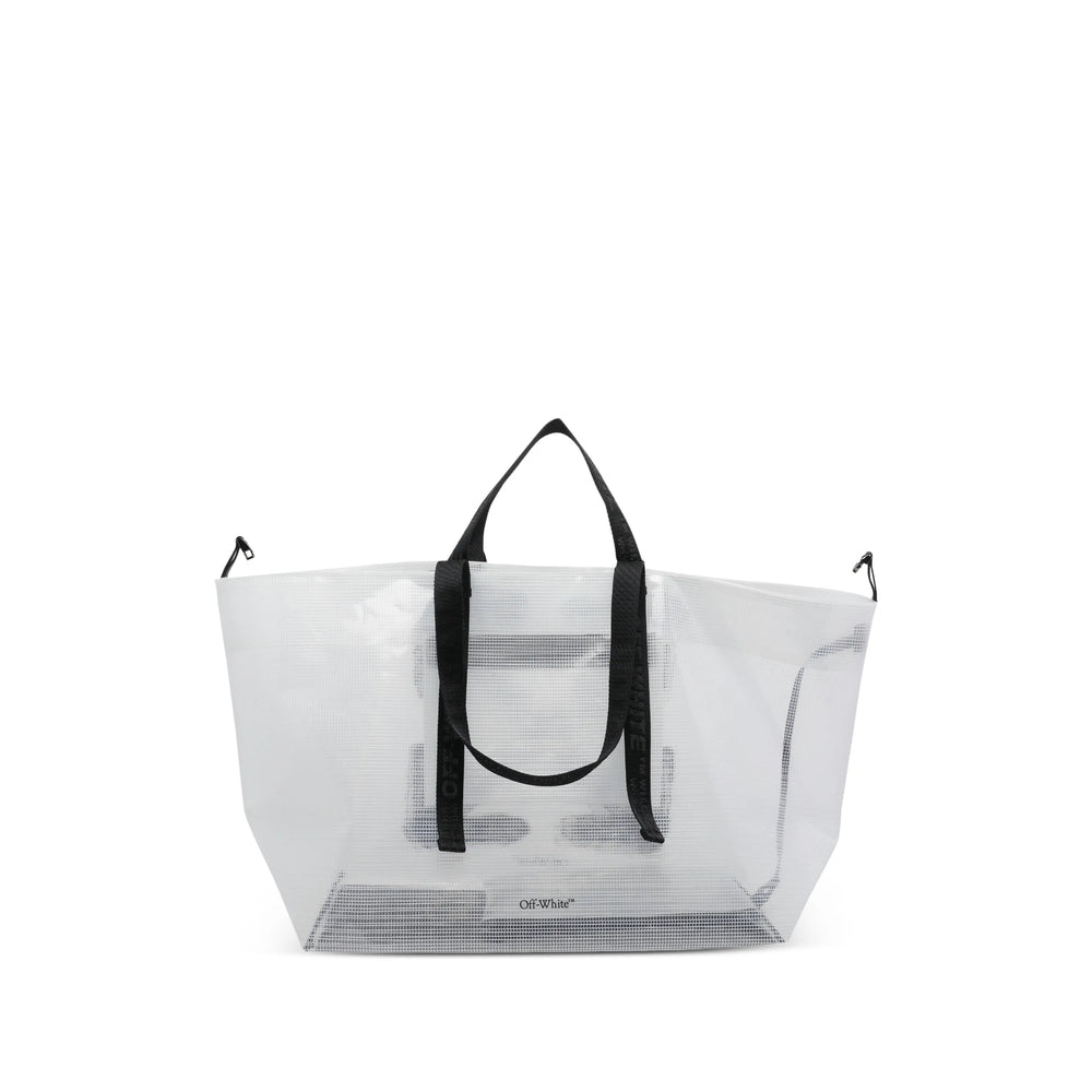 Off-White White Tote Bags Men OFF-WHITE