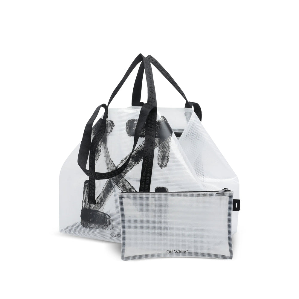 Off-White White Tote Bags Men OFF-WHITE