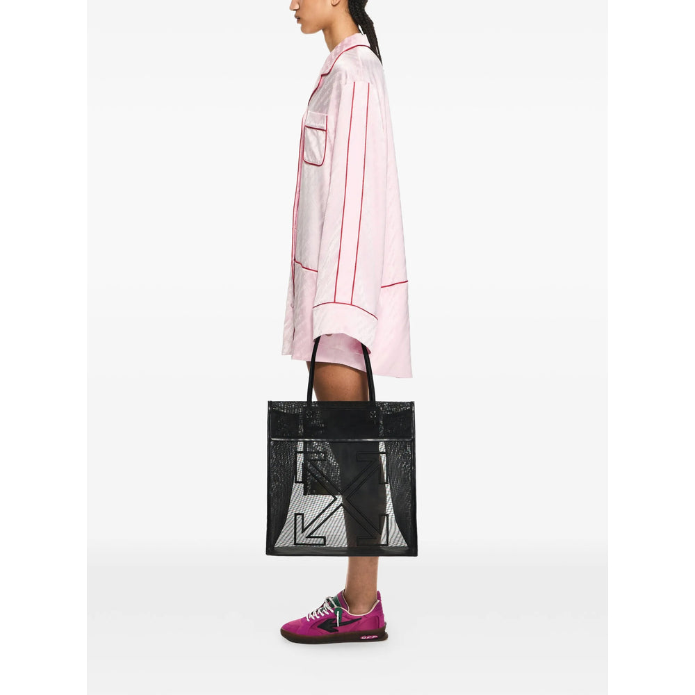 Off-White Black Tote Bags Women OFF-WHITE