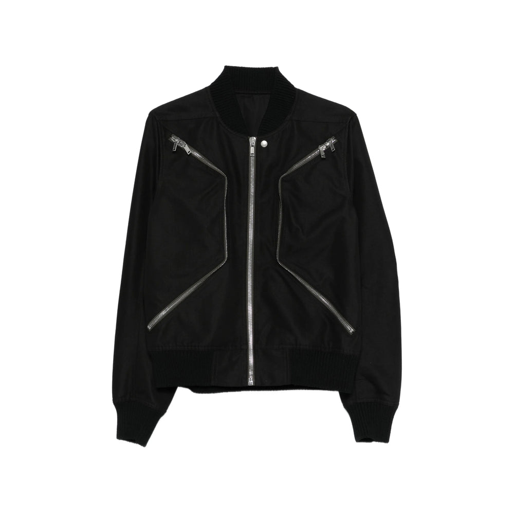 Rick Owens Black Jackets - Bomber Jackets Men RICK OWENS