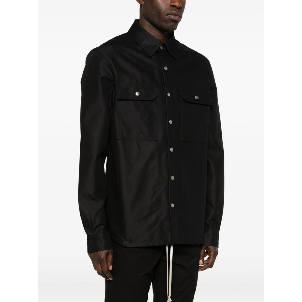 Rick Owens Black Jackets - Denim Jackets Men RICK OWENS