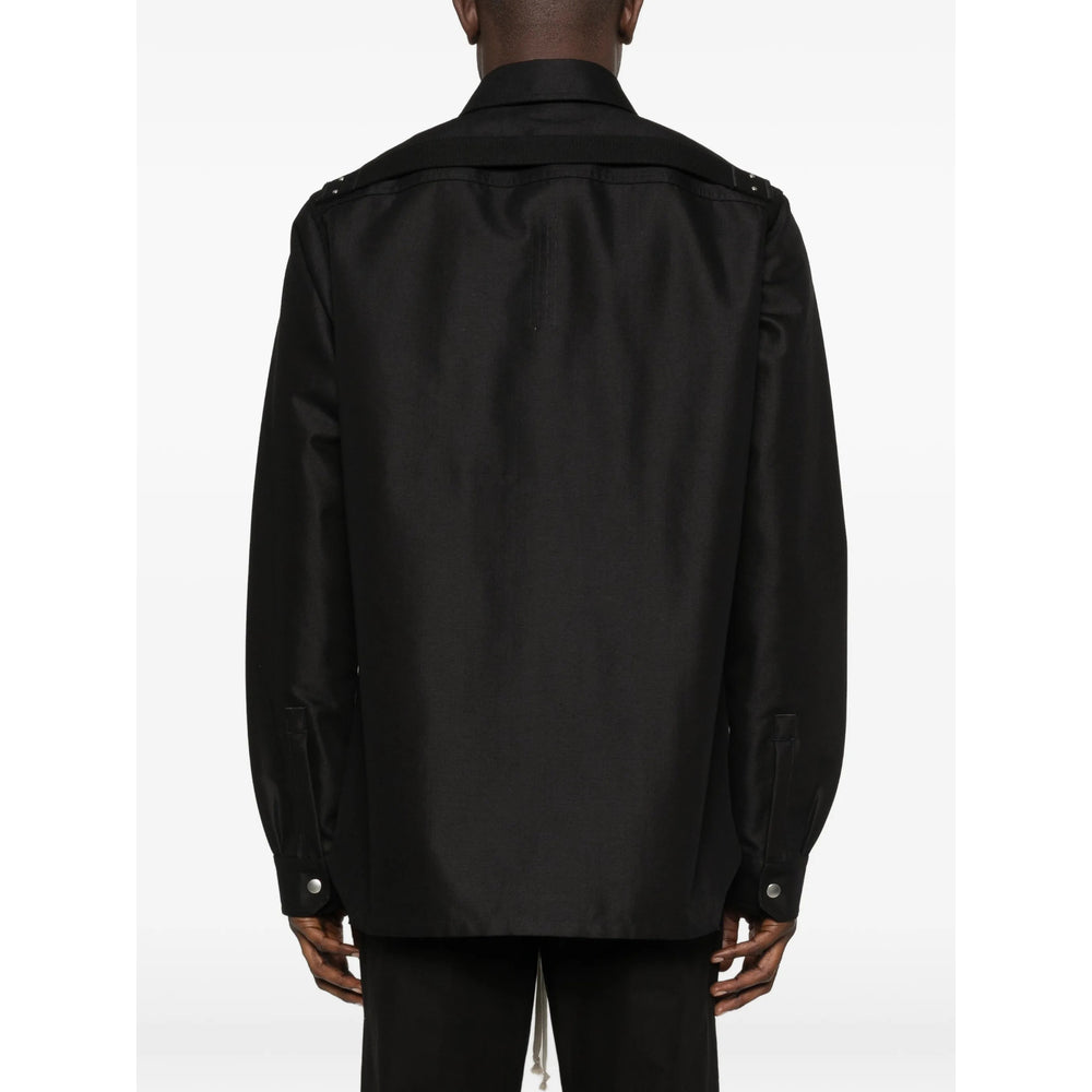 Rick Owens Black Jackets - Denim Jackets Men RICK OWENS
