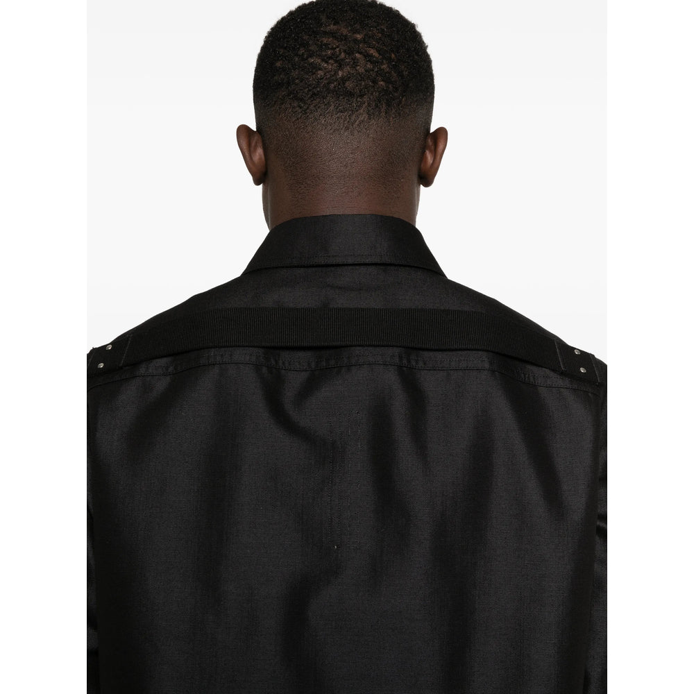 Rick Owens Black Jackets - Denim Jackets Men RICK OWENS