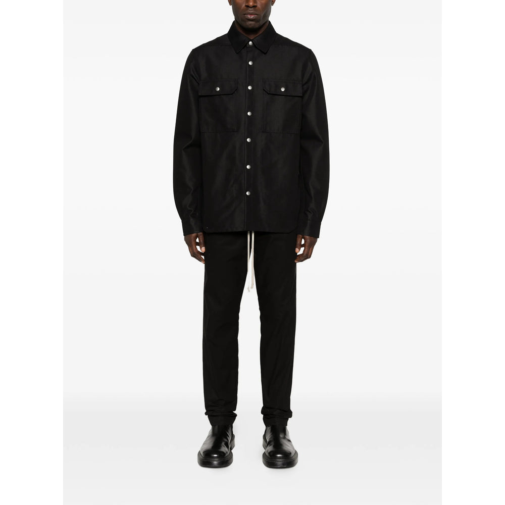 Rick Owens Black Jackets - Denim Jackets Men RICK OWENS