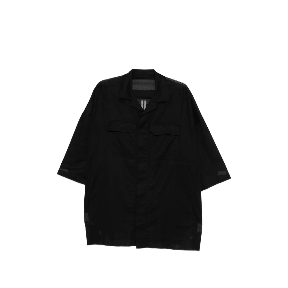 Rick Owens Black Shirts Men RICK OWENS