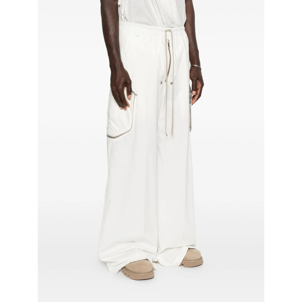 Rick Owens White Trousers - Regular & Straight-Leg Trousers Men RICK OWENS