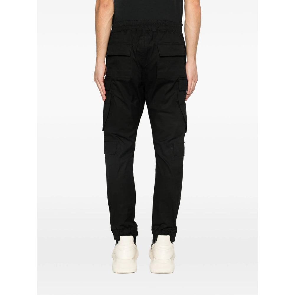 Rick Owens Black Trousers - Tapered Trousers Men RICK OWENS