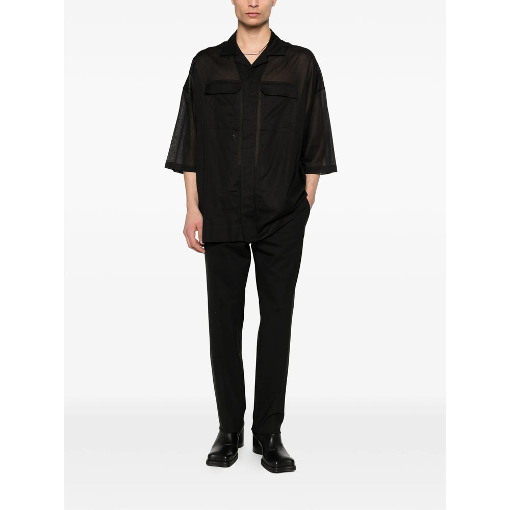 Rick Owens Black Trousers - Tailored Trousers Men RICK OWENS
