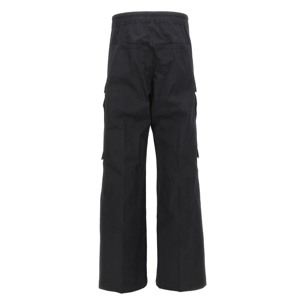 Rick Owens Black Trousers - Wide-Leg Trousers Men