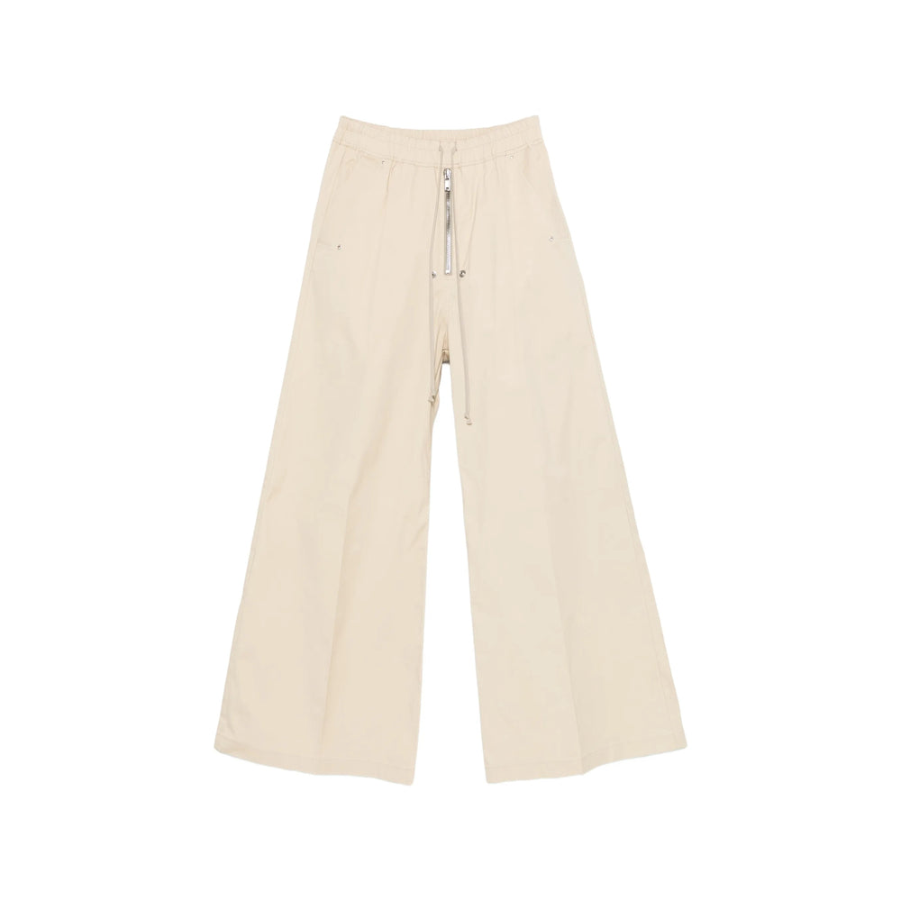 Rick Owens Neutrals Trousers - Wide-Leg Trousers Men RICK OWENS