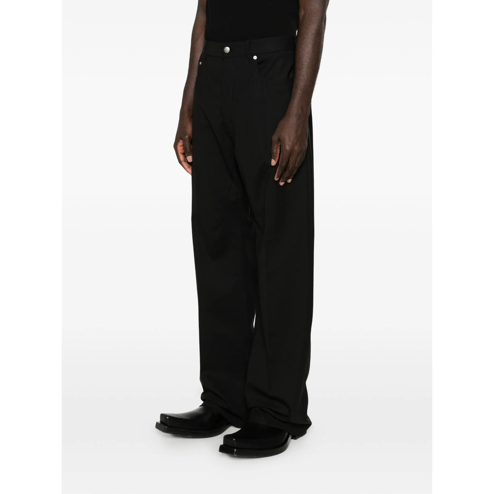 Rick Owens Black Denim - Regular & Straight-Leg Jeans Men RICK OWENS