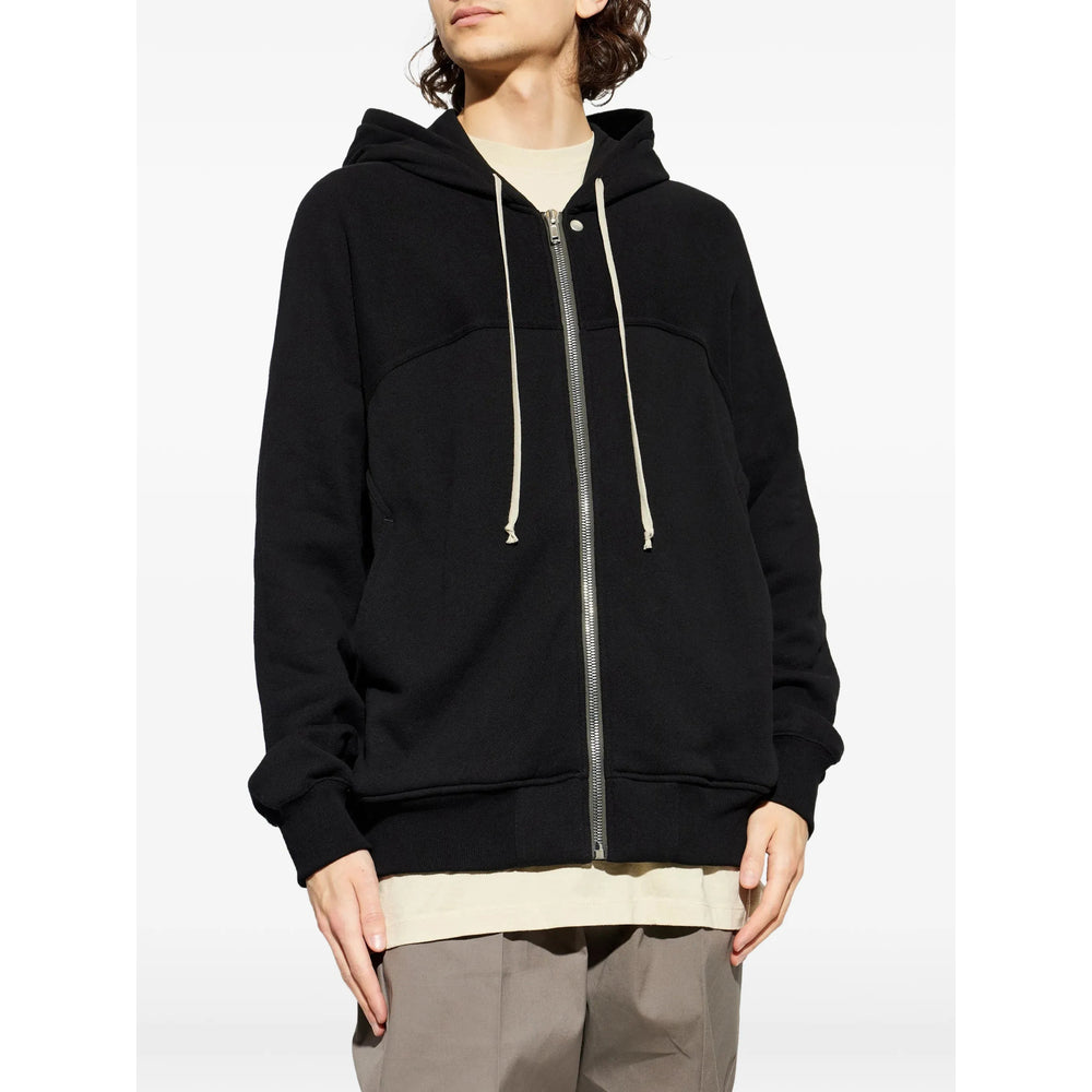 Rick Owens Black Sweaters & Knitwear - Hoodies Men RICK OWENS