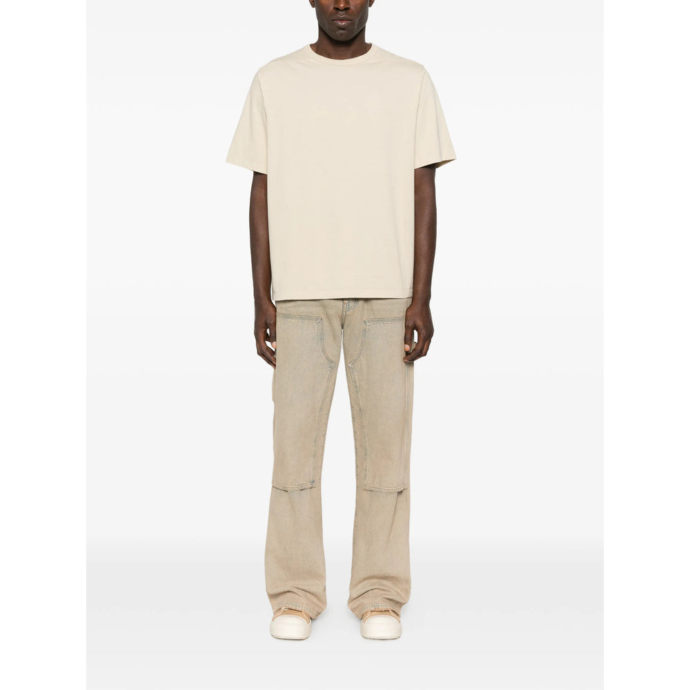 Rick Owens Neutrals T-Shirts & Vests - T-Shirts Men RICK OWENS