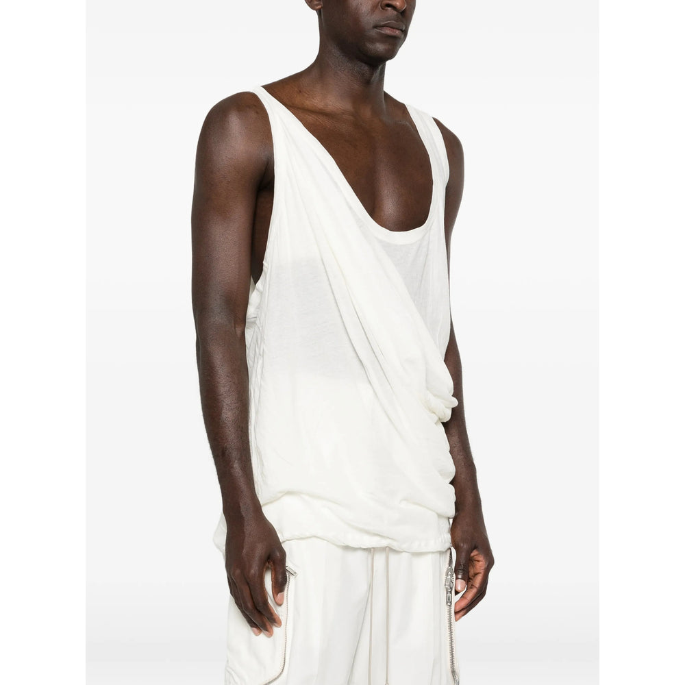 Rick Owens White T-Shirts & Vests - Vests & Tanks Men RICK OWENS