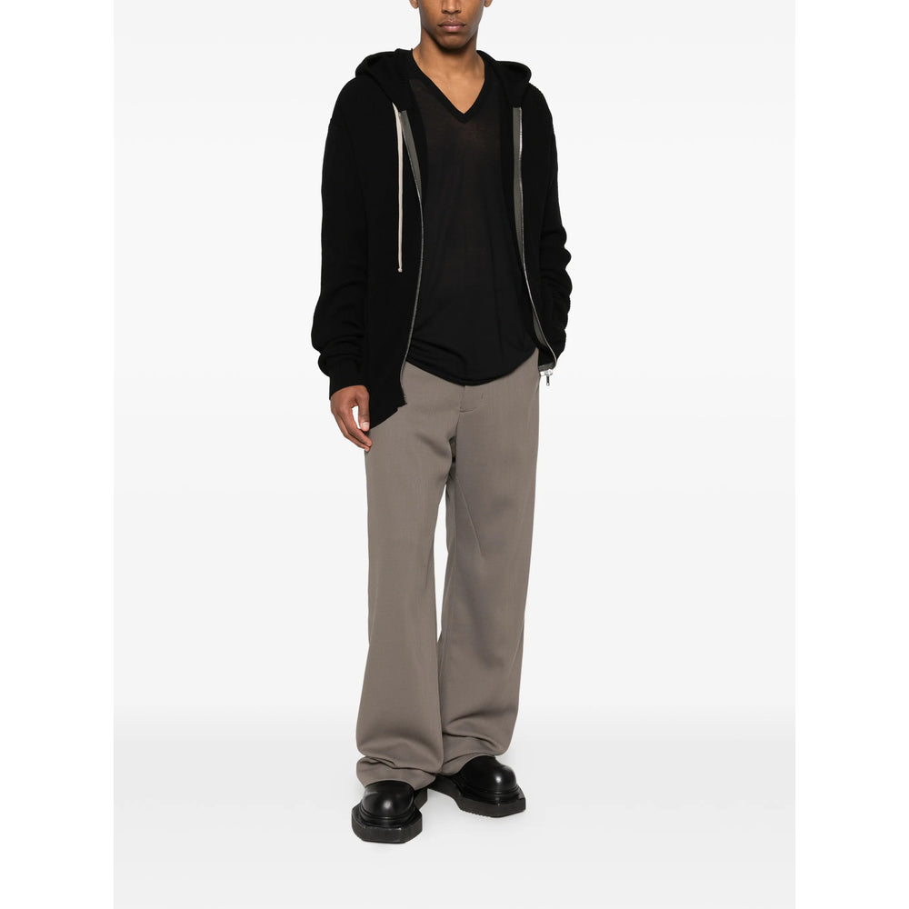 Rick Owens Black Sweaters & Knitwear - Cardigans Men RICK OWENS