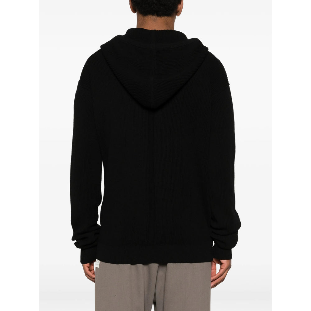 Rick Owens Black Sweaters & Knitwear - Cardigans Men RICK OWENS